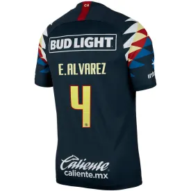 2019/20 Club America E. Alvarez #4 Away Official Nameset