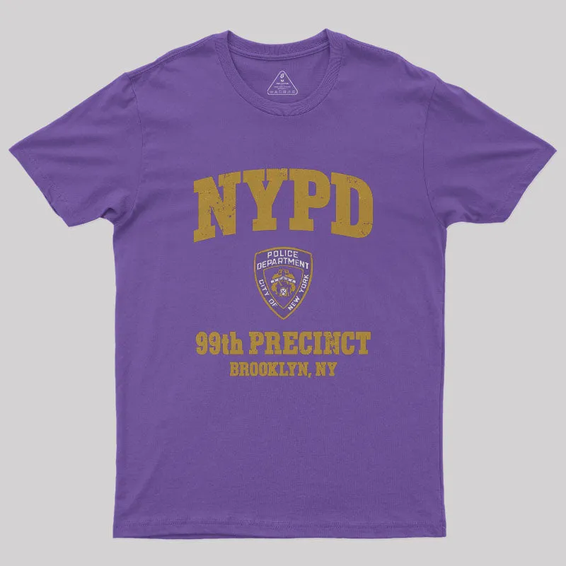 99th Precinct Brooklyn NY Geek T-Shirt