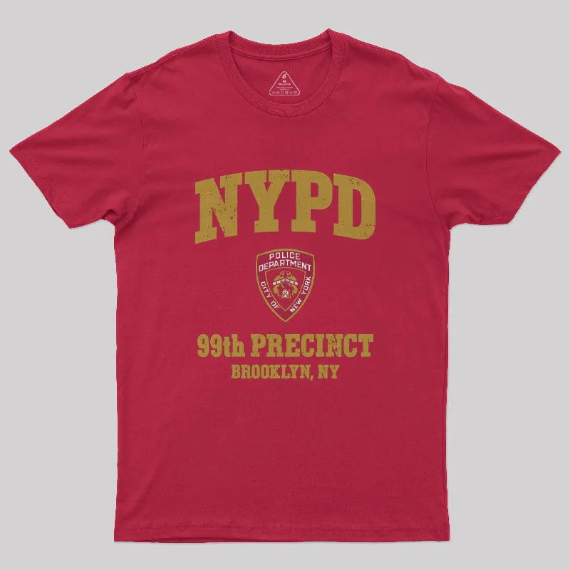 99th Precinct Brooklyn NY Geek T-Shirt