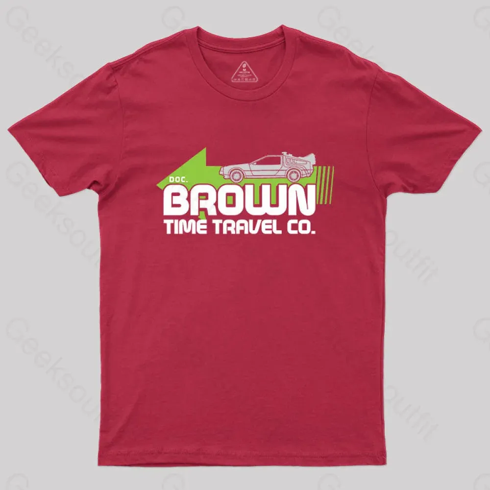 A Journey Through Time Dr. E. Brown T-Shirt