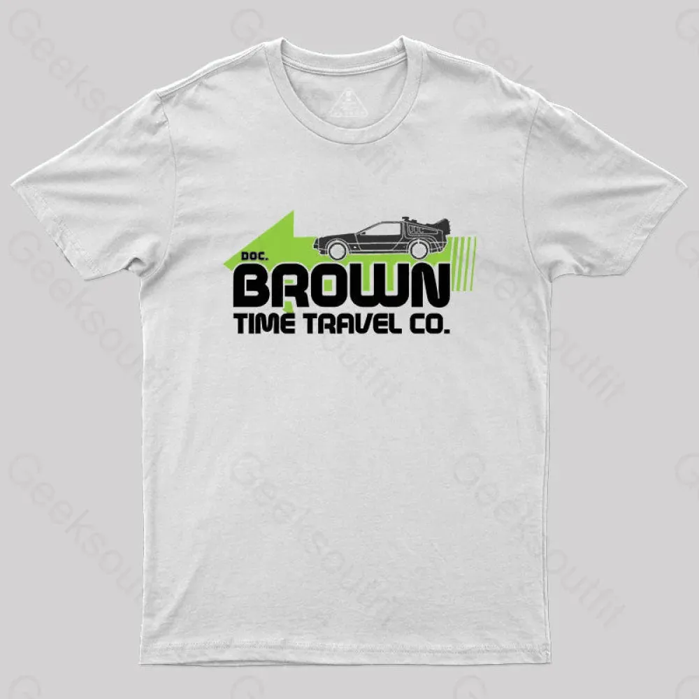 A Journey Through Time Dr. E. Brown T-Shirt