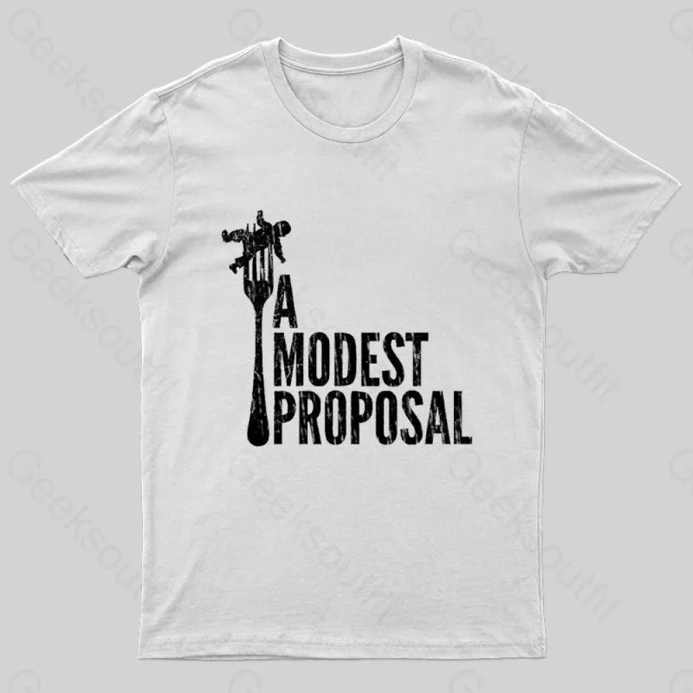 A Modest Proposal Nerd T-Shirt