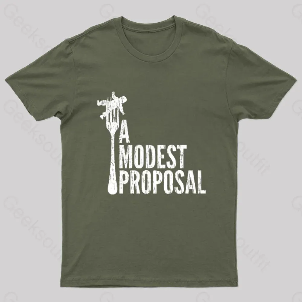 A Modest Proposal Nerd T-Shirt