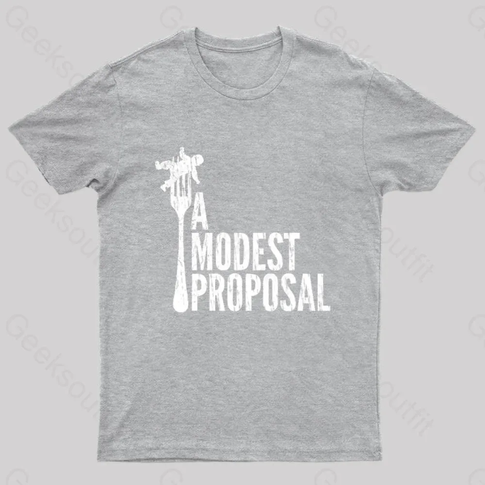 A Modest Proposal Nerd T-Shirt