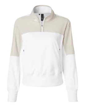 adidas - Women's Fleece Quarter-Zip Pullover