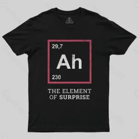 Ah! The Element Of Surprise T-Shirt