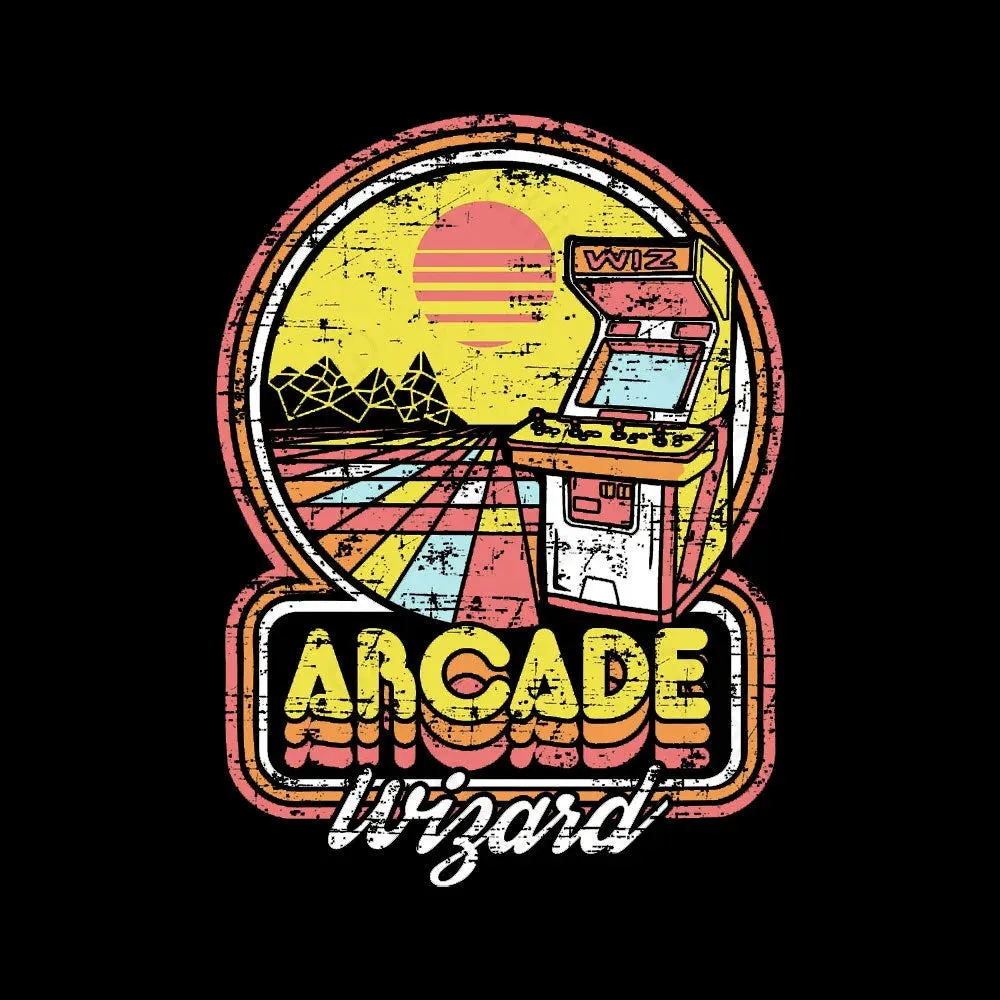 Arcade Wizard Geek T-Shirt