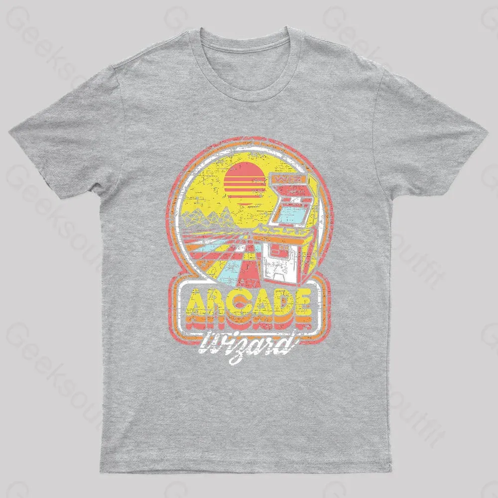 Arcade Wizard Geek T-Shirt