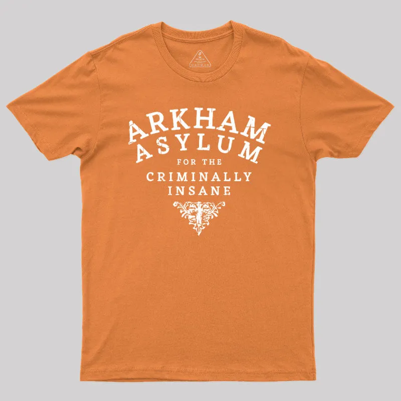 Arkham Asylum Hospital Geek T-Shirt