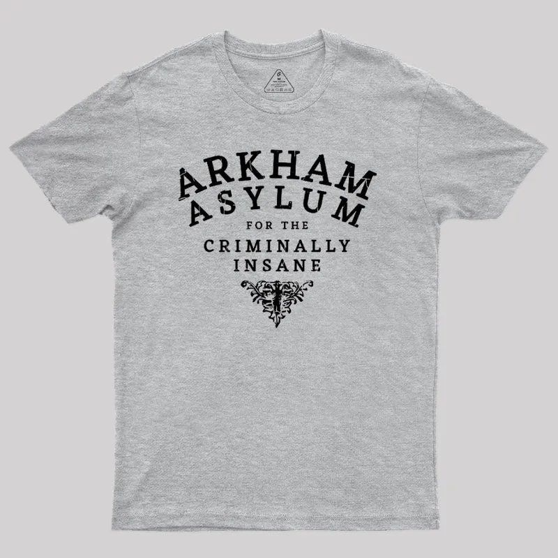 Arkham Asylum Hospital Geek T-Shirt