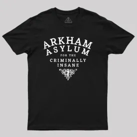 Arkham Asylum Hospital Geek T-Shirt