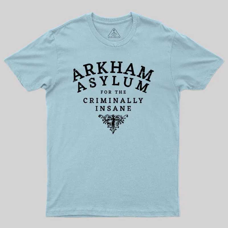 Arkham Asylum Hospital Geek T-Shirt