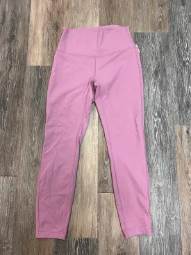 Athletic Leggings By Lululemon In Pink, Size: 6