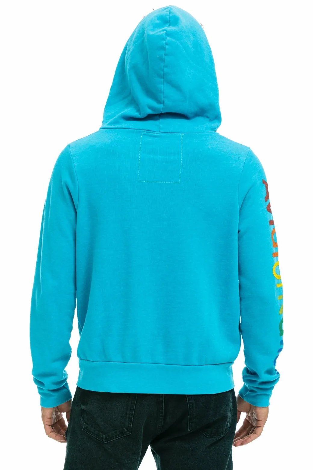 AVIATOR NATION AUSTIN HOODIE - NEON BLUE