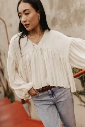 Bailey Textured Blouse - FINAL SALE