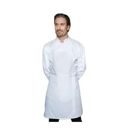 Blackwood Apparel Bib Apron with No Pockets, White