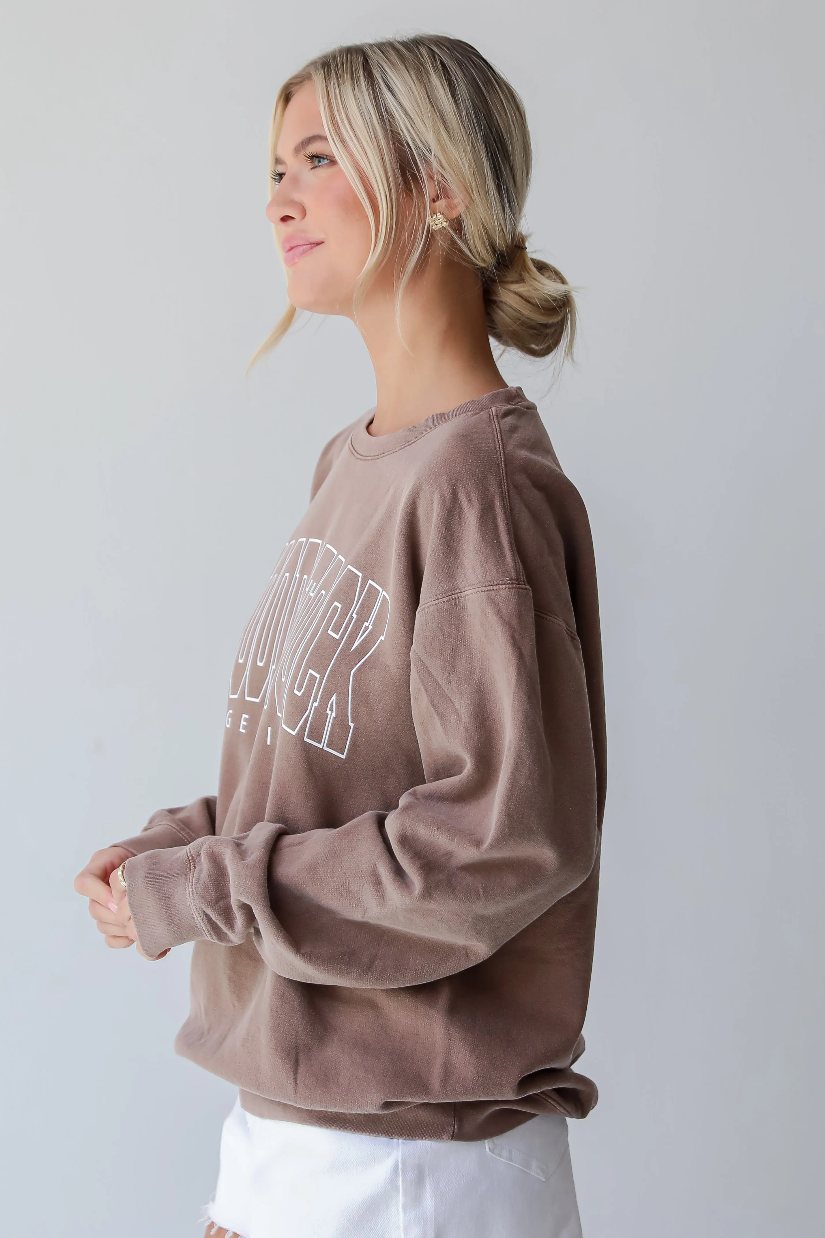 Brown Woodstock Georgia Sweatshirt