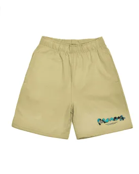 CAMO CHOP SIG SHORTS - SPONGE - TAN