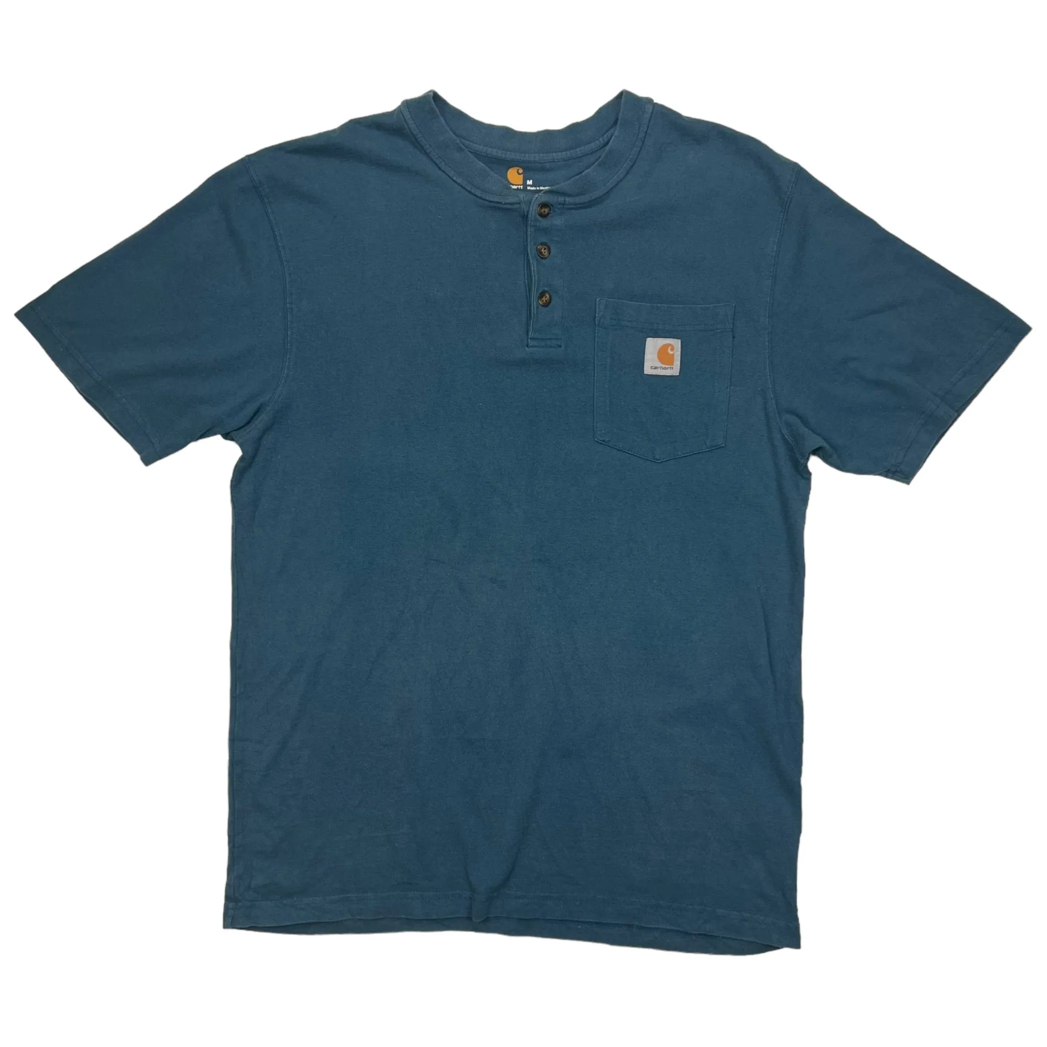 Carhartt Teal Single Pocket T-shirt