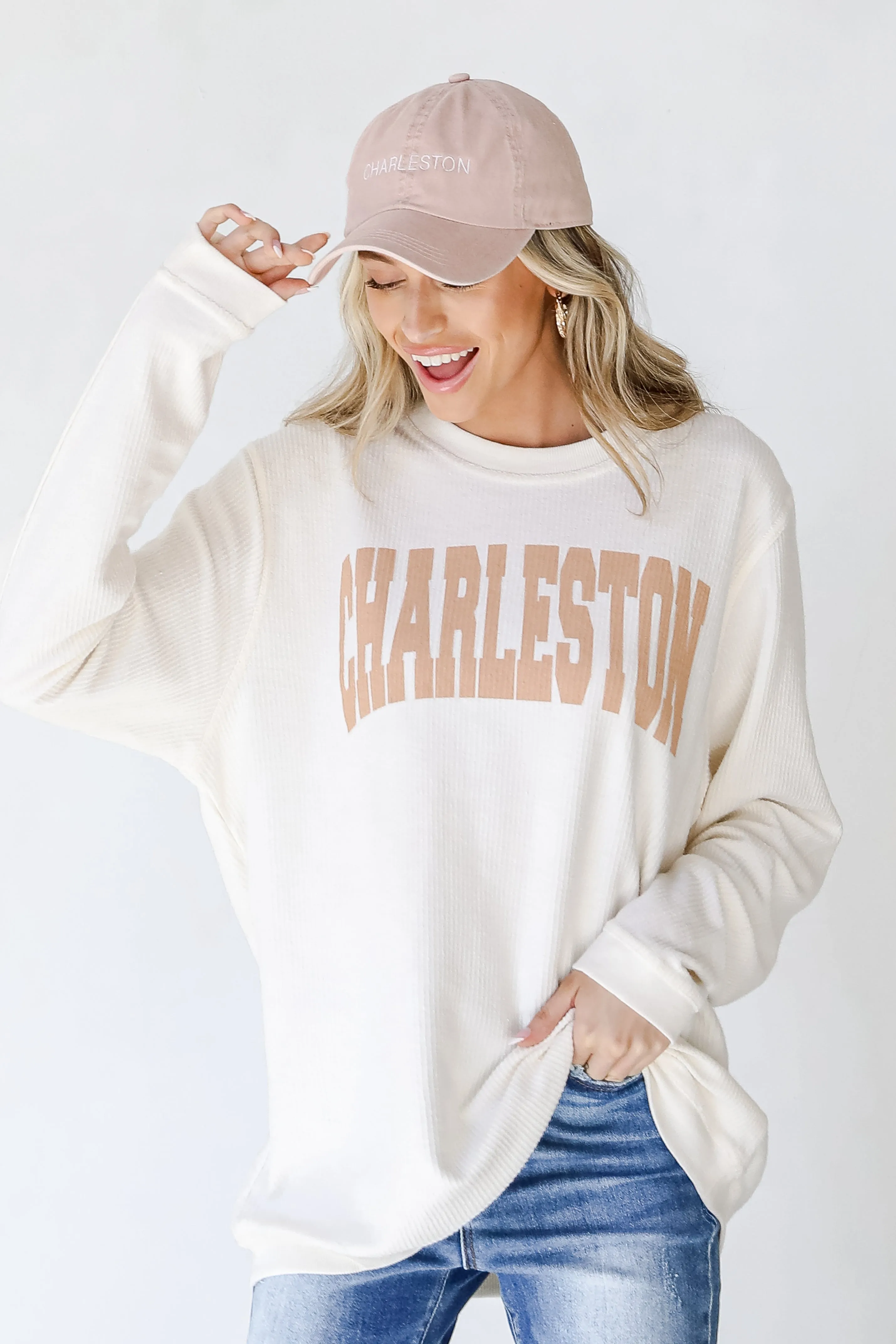 Charleston Corded Sweatshirt