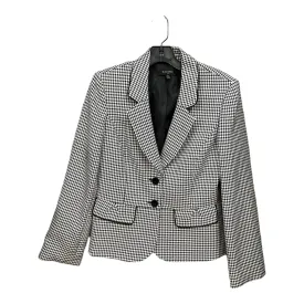 Checkered Pattern Blazer Nine West Apparel, Size M