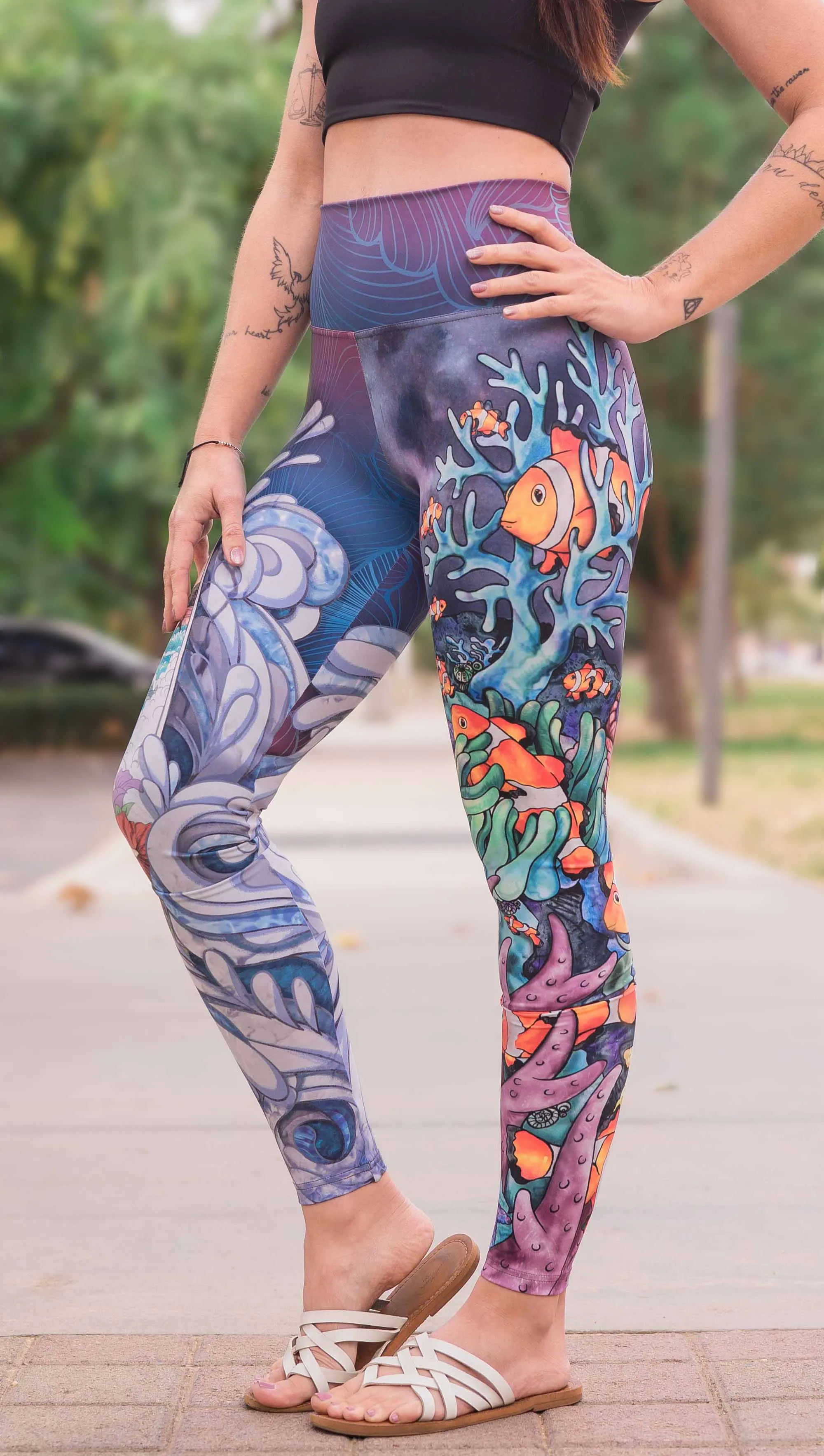 Clownfish Mashup - Athleisure Leggings