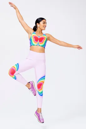 DuoKnit Leggings in Psychedelic Butterfly