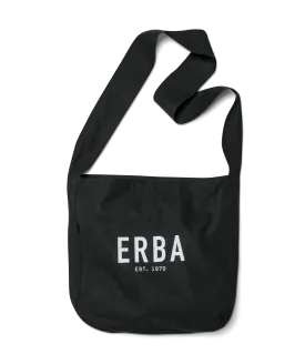 ERBA EST 1970 HEMP SLING TOTE BLACK