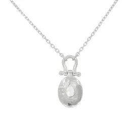 Esme Moonstone Silver Necklace