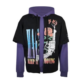 KEEP IT MOVING TSHIRT HOODIE