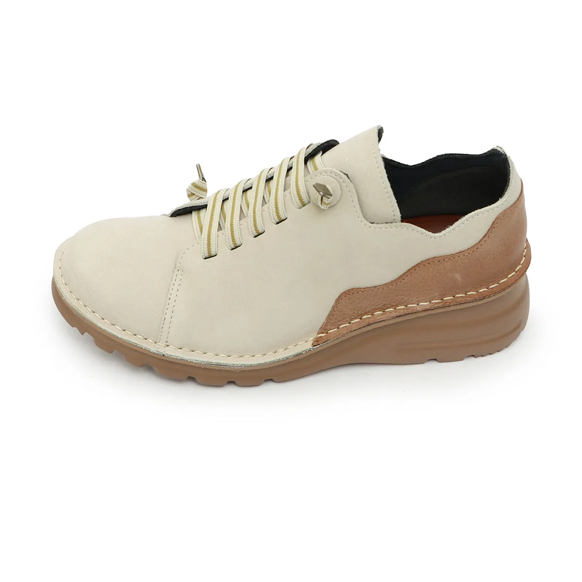 Manami Ivory Ultra Light Wide Fit Sneakers