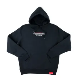 Mission Statement Hoodie - Black