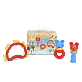 NEW! Mickey Mouse Shake & Rattle Set Made in USA