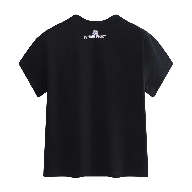 PLEASURE Baby Tee - Black