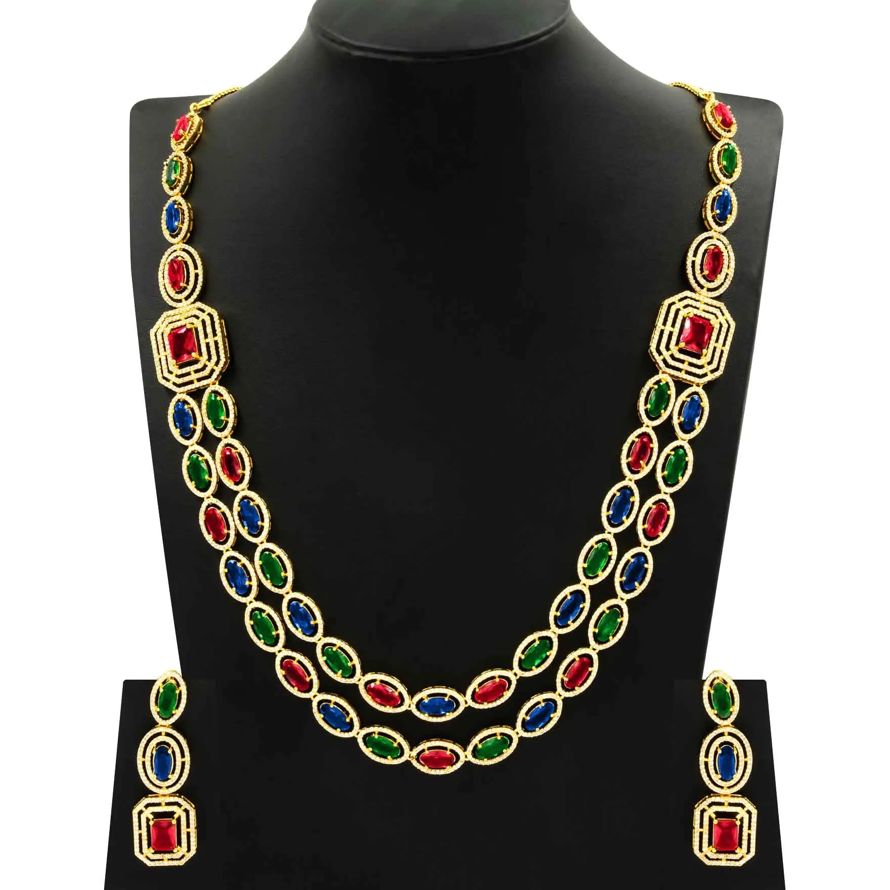 Premium Necklace with Stud PMSNM1W-0051, PMSHST9M-003