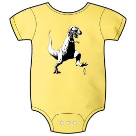 T-Rex Stompin Baby Onesie