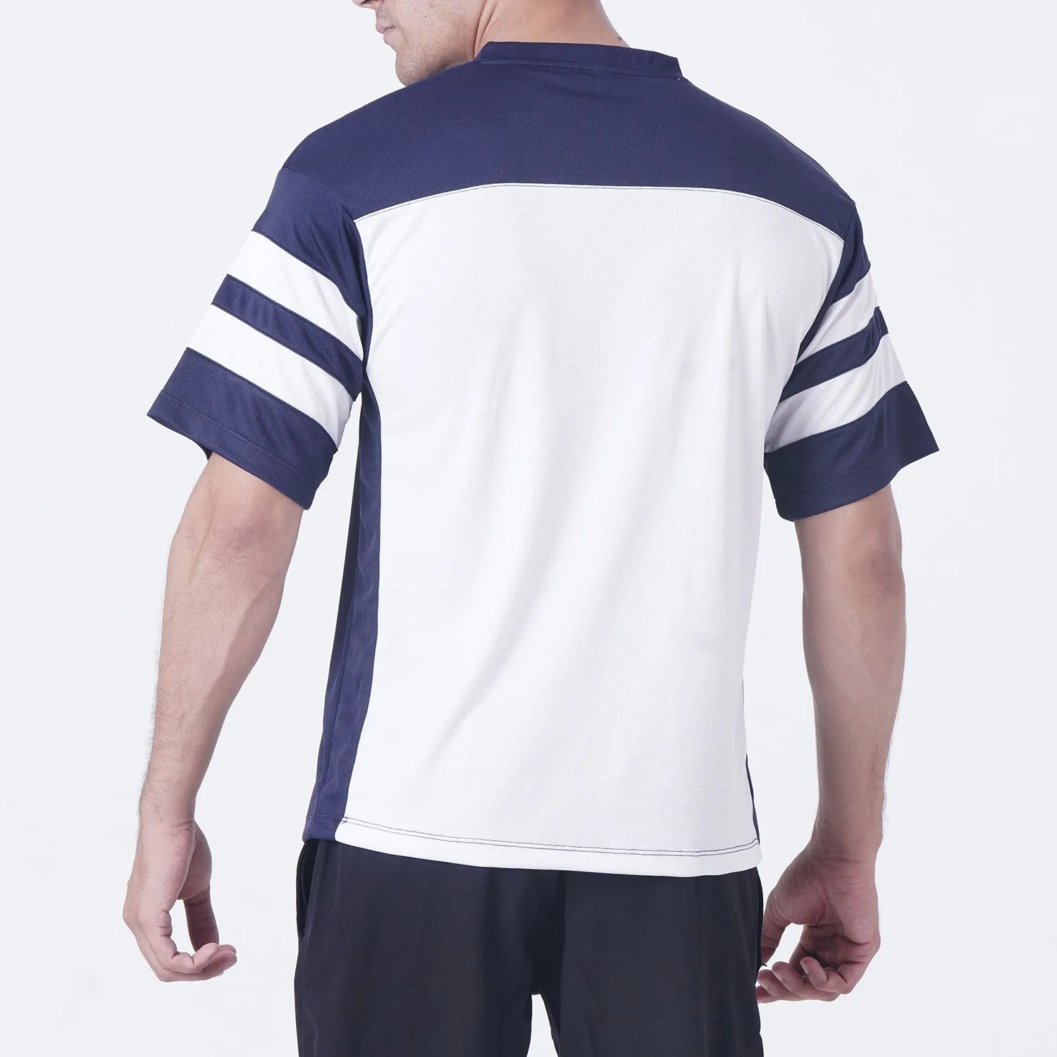 Tf-Navy OverSize Mesh Athlete Tee