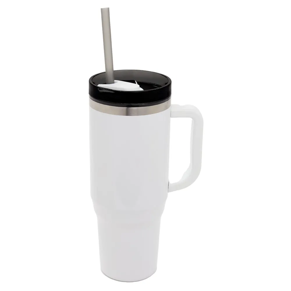 Thor 40 oz Eco-Friendly Straw Tumbler