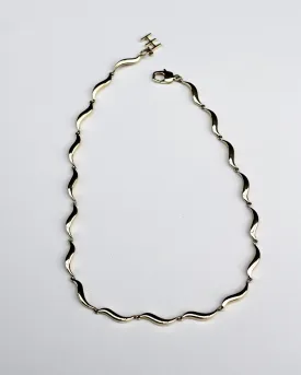 Wave Choker Necklace